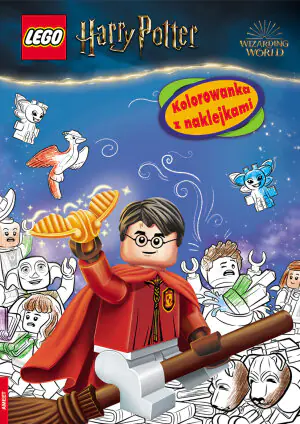 LEGO Harry Potter. Kolorowanka z naklejkami