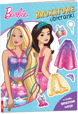 Barbie. Brokatowe ubieranki