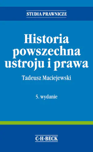 Historia powszechna ustroju i prawa