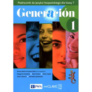 Generacion. Podręcznik do języka hiszpańskiego. Część 1. Klasa 7. Szkoła podstawowa