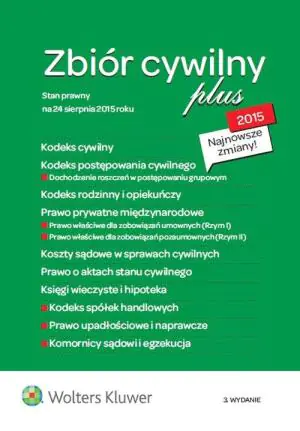 Zbiór cywilny 2015 PLUS - Praca zbiorowa 