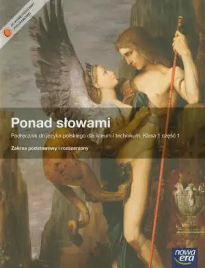 Ponad słowami 1. Język polski. Podręcznik. Część 1 dla liceum, technikum + CD