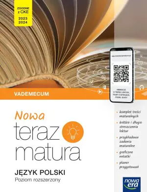 NOWA Teraz matura. Język polski. Vademecum z cyfrowym wspomaganiem nauki. Zakres rozszerzony