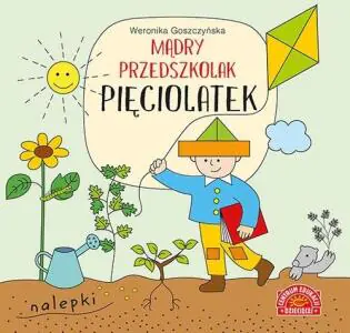 Mądry przedszkolak. Pięciolatek. Książeczka z nalepkami