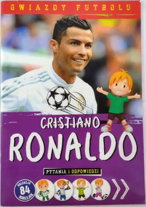 Cristiano Ronaldo. Piłka nożna z nalepkami