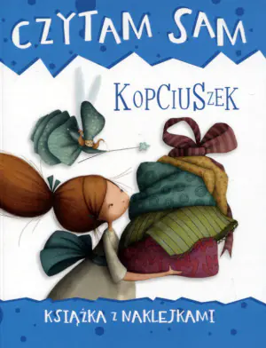 Czytam sam. Kopciuszek. Książka z naklejkami