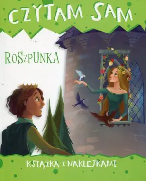 Czytam sam. Roszpunka. Książka z naklejkami