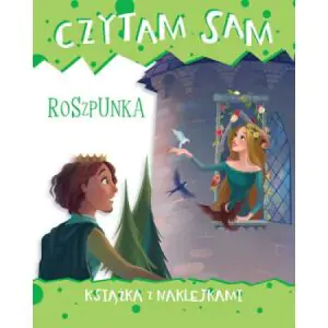 Czytam sam. Roszpunka. Książka z naklejkami