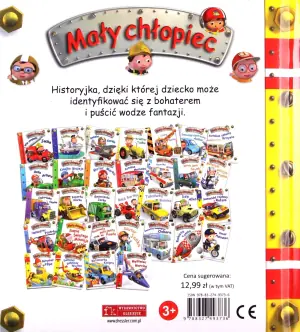 Mały chłopiec. Samolot gaśniczy Wojtka