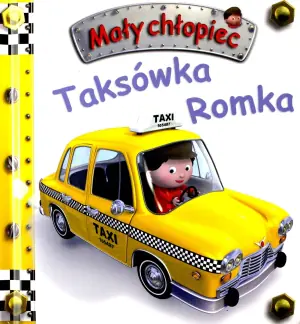 Mały chłopiec. Taksówka Romka