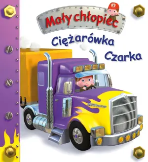 Mały chłopiec. Ciężarówka Czarka