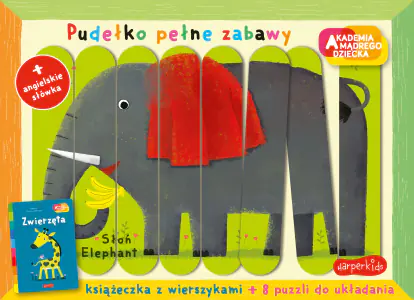 Zwierzęta. Akademia mądrego dziecka. Pudełko pełne zabawy