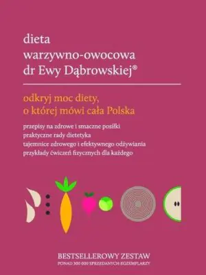 Dieta warzywno owocowa dr Ewy Dąbrowskiej Tom 1 do 3