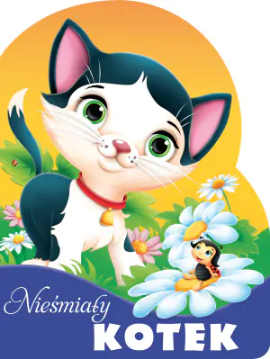 Wykrojnik. Nieśmiały kotek