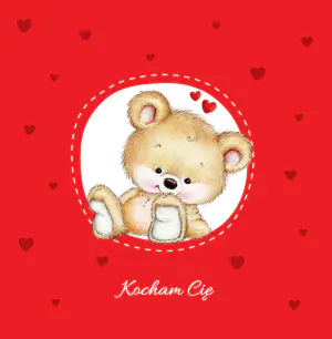 Książka upominek. Kocham Cię