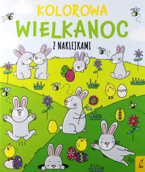 Kolorowa. Wielkanoc z naklejkami