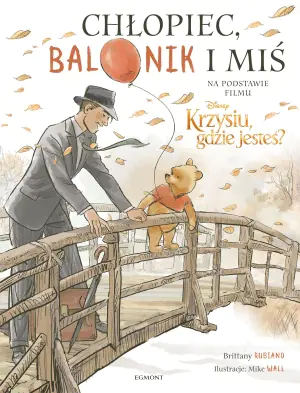 Chłopiec, balonik i miś
