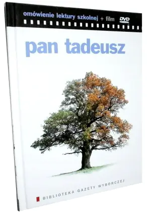 Pan Tadeusz Omówienie lektury szkolnej   film DVD (Płyta CD)