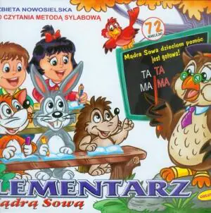 Elementarz z Mądrą Sową. Teksty do czytania metodą sylabową