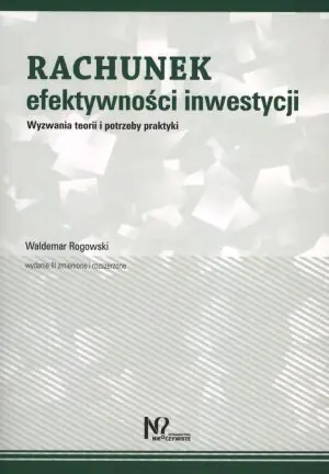 Rachunek efektywności inwestycji. Wyzwania teorii i potrzeby praktyki