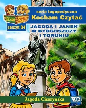 Kocham czytać. Jagoda i Janek w Bydgoszczy i Toruniu. Zeszyt 34