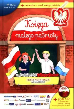 Księga małego patrioty + 40 naklejek + CD