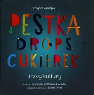 Pestka drops cukierek liczby kultury z płytą CD
