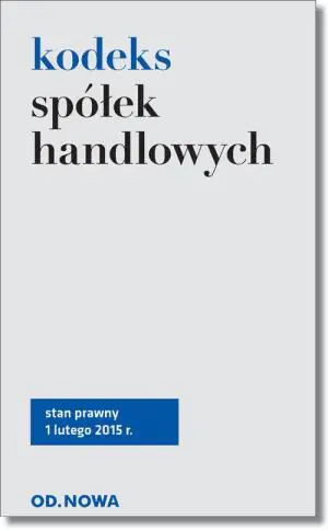 Kodeks spółek handlowych
