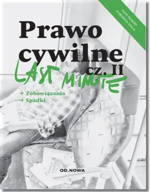 Last minute Prawo cywilne Część 2 wyd.2