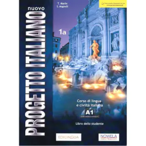 Nuovo Progetto Italiano. Podręcznik. Klasa 1. Poziom 1A. Liceum i technikum
