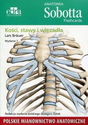 Anatomia Sobotta Flashcards. Kości, stawy i więzadła. Polskie mianownictwo anatomiczne