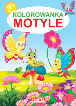 Kolorowanka. Motyle