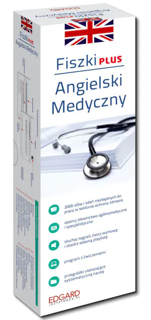 Angielski medyczny. Fiszki PLUS (B2-C2)