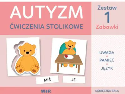 Autyzm ćwiczenia stolikowe. Zestaw 1