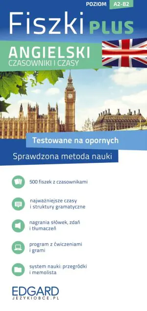 Fiszki PLUS. Angielski. Czasy i czasowniki