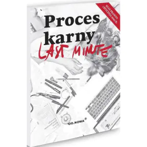 Last Minute Proces Karny 01.01.2021