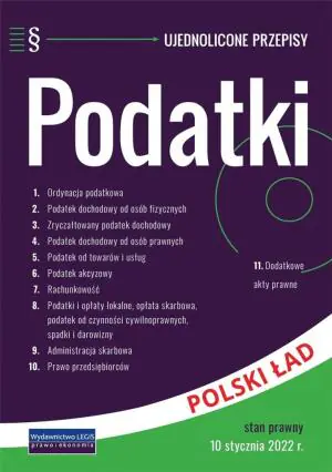 Podatki - ujednolicone przepisy