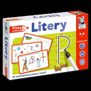 Litery. Piszę i zmazuję. Kapitan Nauka