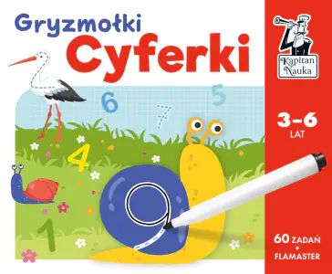 Gryzmołki. Cyferki 3-6 lat. Kapitan Nauka