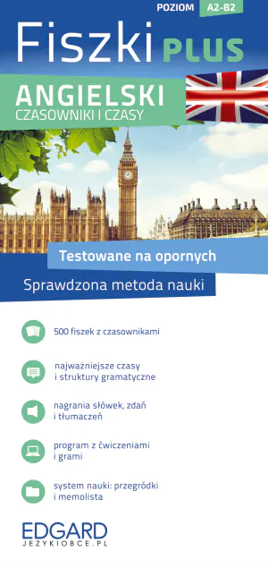 Fiszki PLUS. Angielski. Czasy i czasowniki