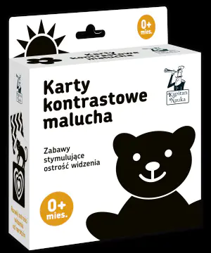 Karty kontrastowe malucha 0+