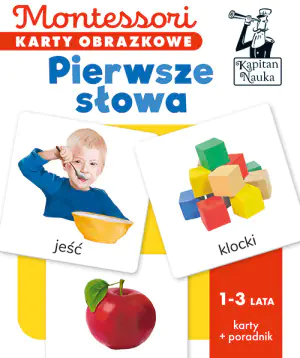 Montessori karty obrazkowe. Pierwsze słowa