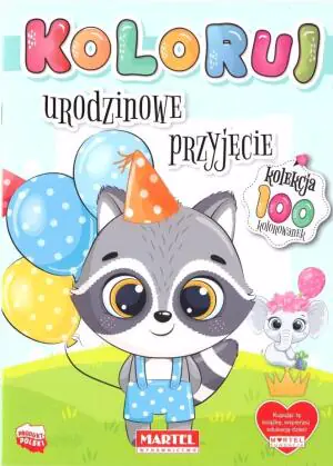 Koloruj. Urodzinowe przyjęcie