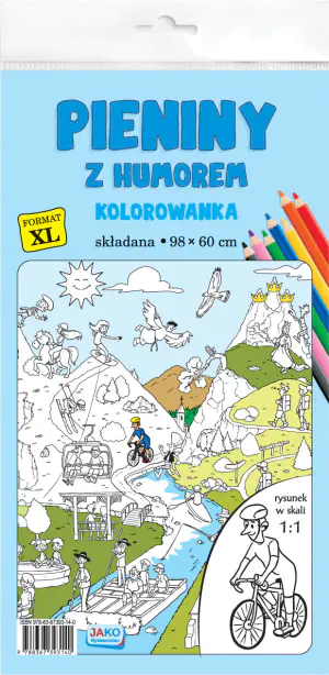 Kolorowanka XL, Pieniny z humorem, Kolor BR