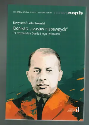 Kronikarz  czasów niepewnych