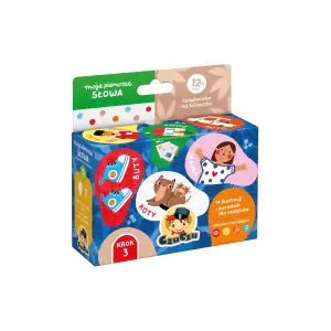 CzuCzu. Moje pierwsze słowa. Książeczka na kółeczku 12 mies.+