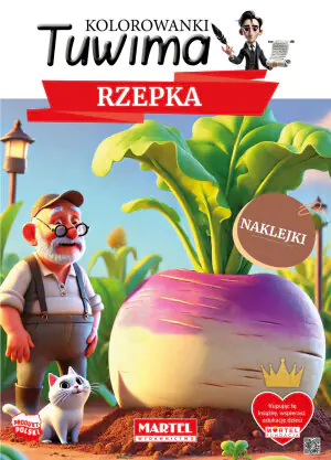 Kolorowanki Tuwima. Rzepka z naklejkami