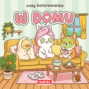 Cozy kolorowanka W domu