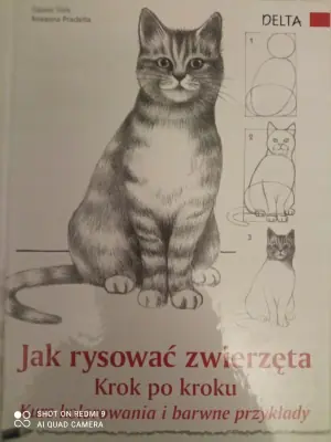 Jak rysować zwierzęta. Krok po kroku. Kurs kolorowania i barwne przykłady