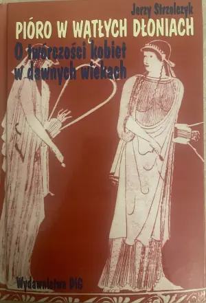 Pióro w wątłych dłoniach